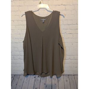 Lisa Rinna Collection flowy chiffon blouse 3x